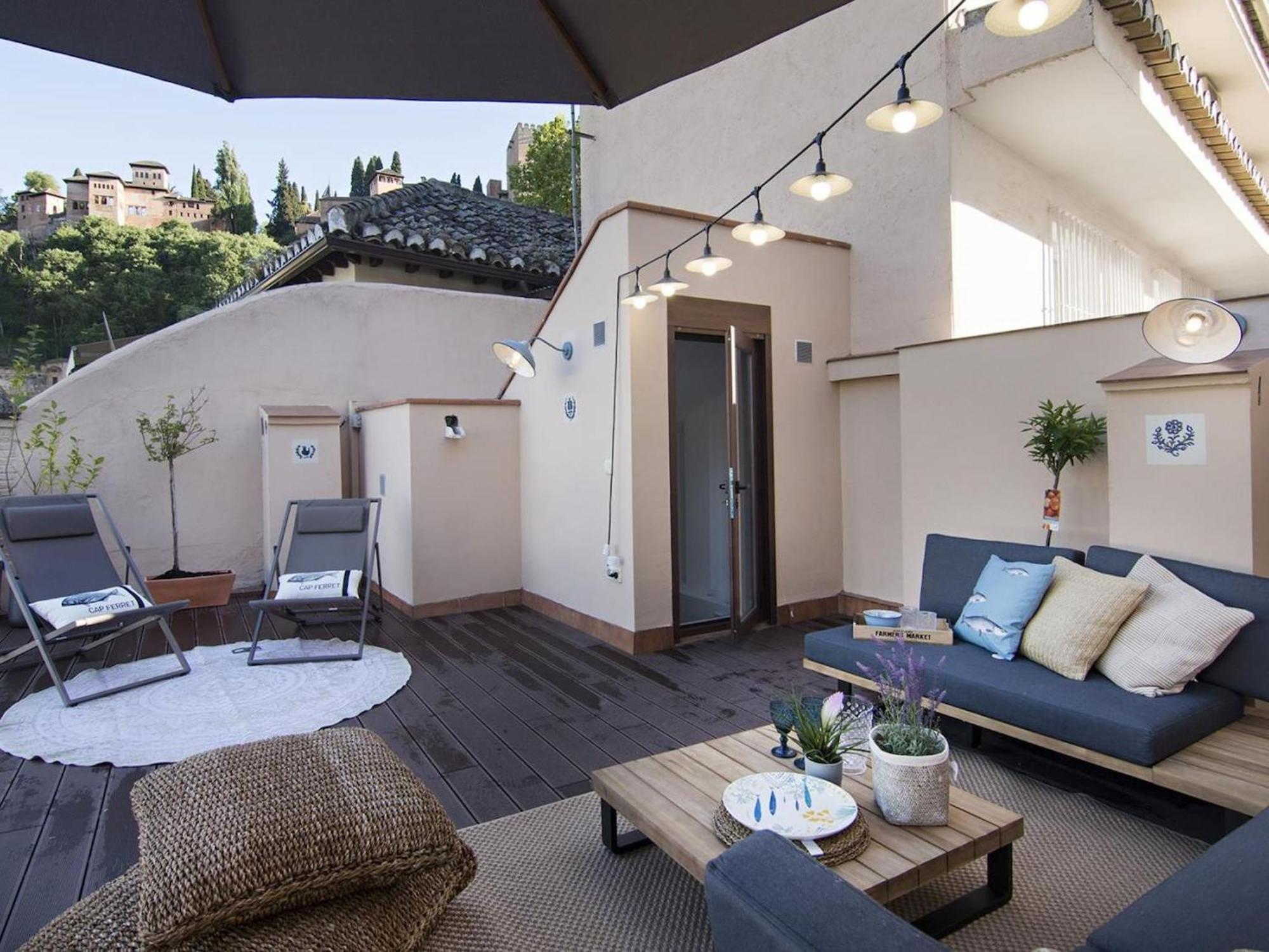 Alhambra Boutique Terrace Villa Granada Bagian luar foto